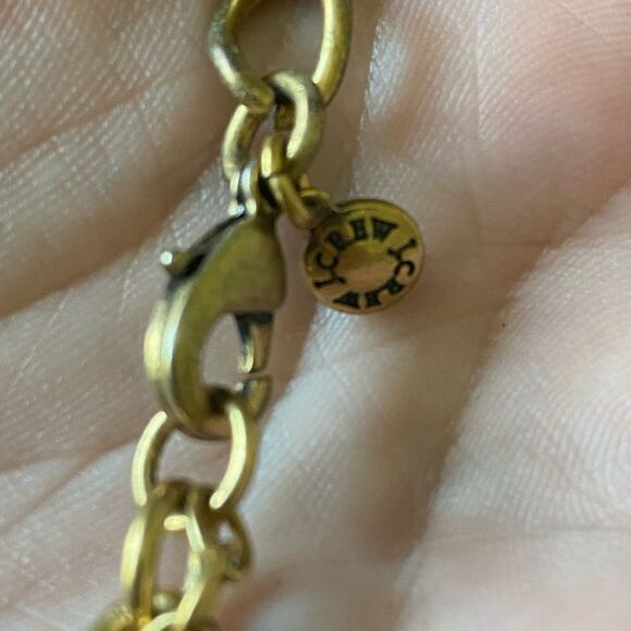 J. Crew Crystal Heart Statement Necklace - Picture 2 of 2